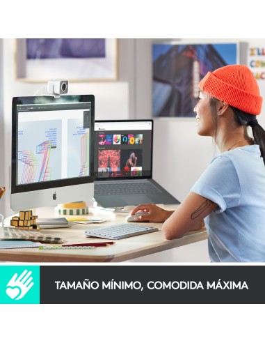 MX Keys Mini For Mac Minimalist Wireless Illuminated Keyboard teclado Bluetooth QWERTY Español Gris