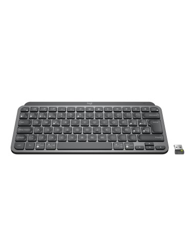 MX Keys Mini for Business teclado RF Wireless + Bluetooth QWERTY Español Grafito