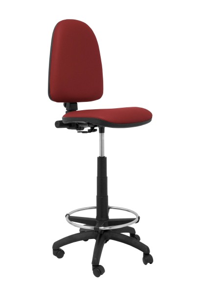 Taburete Ayna similpiel granate Taburete Ayna similpiel granate