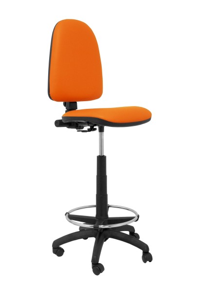 Taburete Ayna similpiel naranja Taburete Ayna similpiel naranja