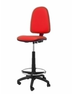 TABURETE PIQUERAS AYNA ROJO