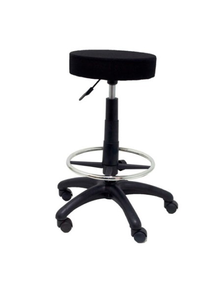 TABURETE MODELO TOLOSA ELEVACIÓN A GAS NEGRO PIQUERAS Y CRESPO T10ARAN840