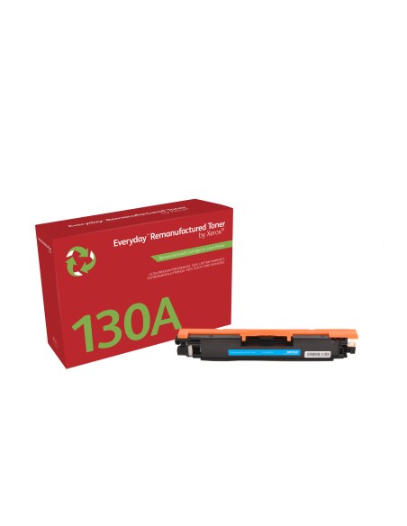 Remanufacturado Everyday Tóner Everyday Cian remanufacturado de Xerox es compatible con HP 130A (CF351A), Capacidad estándar