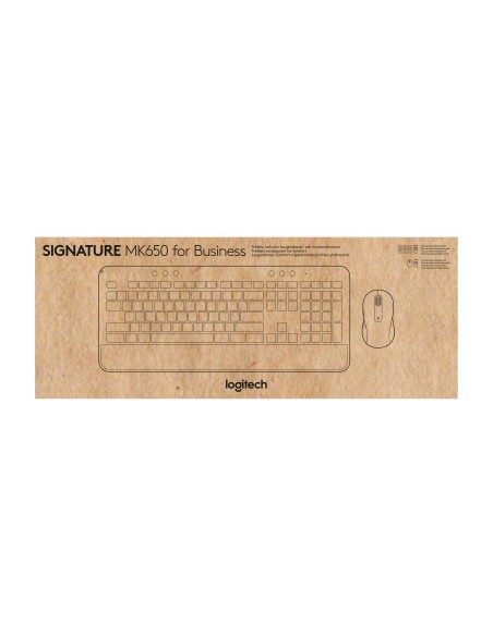 Signature MK650 Combo For Business teclado Ratón incluido Bluetooth QWERTY Español Grafito Signature MK650 Combo For Business teclado Ratón incluido Bluetooth QWERTY Español Grafito