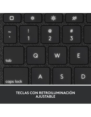 Combo Touch Gris Smart Connector QWERTY Español