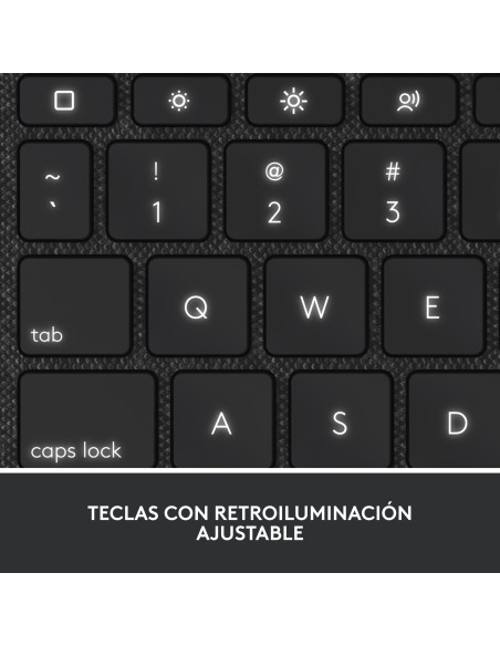 Combo Touch Gris Smart Connector QWERTY Español