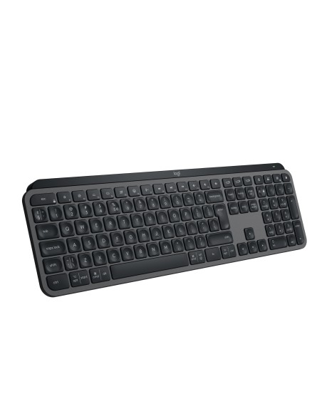 MX Keys S teclado RF Wireless + Bluetooth QWERTY Español Grafito MX Keys S teclado RF Wireless + Bluetooth QWERTY Español Grafito