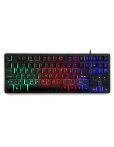 Nitro NKW120 teclado Juego USB Español Negro