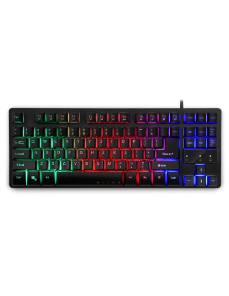 Nitro NKW120 teclado Juego USB Español Negro