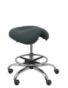 Taburete Alatoz bali gris oscuro