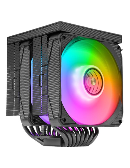 MCPU-LCDPRO Procesador Refrigerador de aire 12 cm Negro 1 pieza(s)