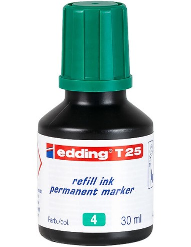 T25-004 recambio para marcador Verde 30 ml