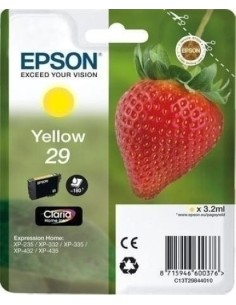 CARTUCHO EPSON T298240 AMARILLO XP235/XP332/XP3357XP4327XP435