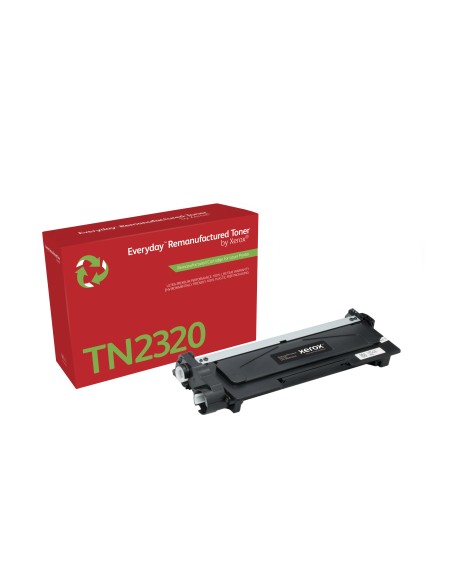 Everyday Tóner Everyday Mono remanufacturado de Xerox es compatible con Brother TN2320, High capacity
