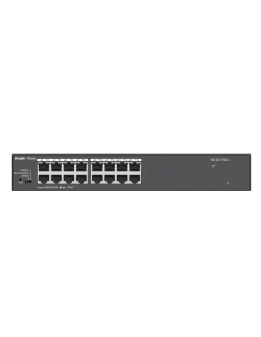 RG-ES116G-L switch No administrado L2 Gigabit Ethernet (10/100/1000) Negro