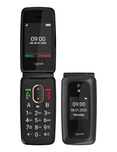 GL795 7,11 cm (2.8") 142 g Negro Teléfono para personas mayores