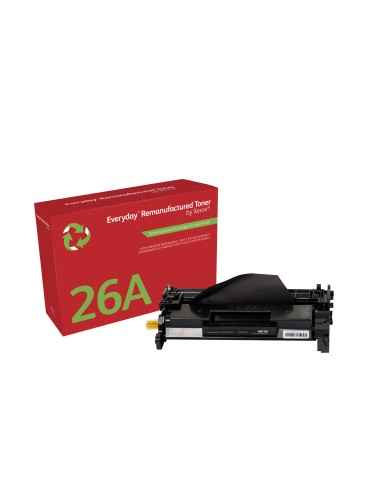 Everyday Tóner Everyday Mono remanufacturado de Xerox es compatible con HP 26A (CF226A), Capacidad estándar