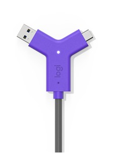 Swytch Transmisor y receptor de señales AV Negro, Violeta