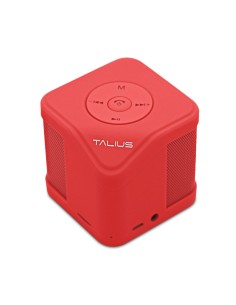 altavoz Cube 3W Fm/Sd bluetooth red