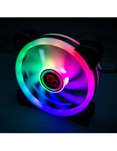 Ventilador caja RGB Iris Spectrum 16Led 12cm (compatible sólo con caja Tal-Cronos)