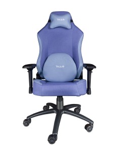 TAL-PANTHER-BLU silla para videojuegos Silla para videojuegos universal Asiento acolchado tapizado Azul