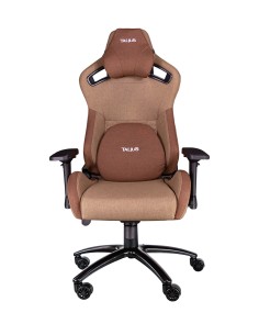 TAL-RAPTOR-BRW silla para videojuegos Silla para videojuegos universal Asiento acolchado tapizado Marrón