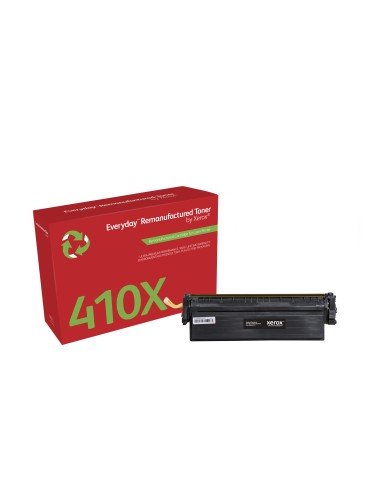 Everyday Tóner Everyday Negro remanufacturado de Xerox es compatible con HP 410X (CF410X), High capacity