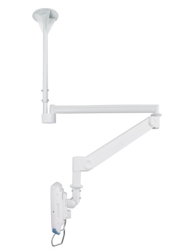 FPMA-HAC100 Soporte de techo para monitor médico 10-24" - alt. 0-170 cm - resorte de gas