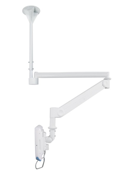 FPMA-HAC100 Soporte de techo para monitor médico 10-24" - alt. 0-170 cm - resorte de gas