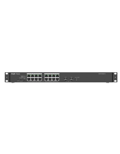 RG-ES118GS-P-L switch No administrado L2 Gigabit Ethernet (10/100/1000) Energía sobre Ethernet (PoE) Negro