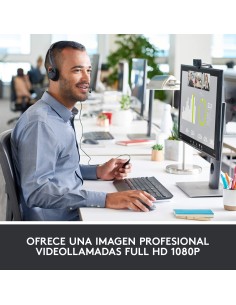 Hd Pro C920 cámara web 3 MP 1920 x 1080 Pixeles USB 2.0 Negro 2