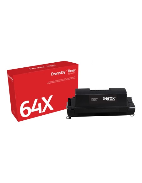 Everyday El tóner Everyday Negro de Xerox es compatible con HP 64X (CC364X), High capacity