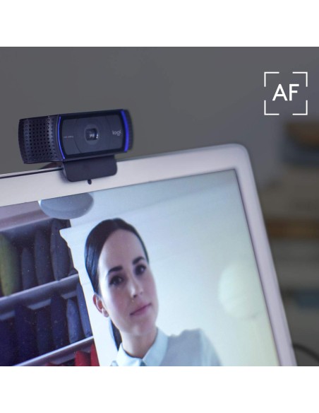Hd Pro C920 cámara web 3 MP 1920 x 1080 Pixeles USB 2.0 Negro