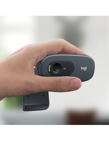 C270 HD cámara web 3 MP 1280 x 720 Pixeles USB 2.0 Negro