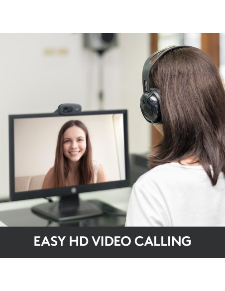 C270 HD cámara web 3 MP 1280 x 720 Pixeles USB 2.0 Negro