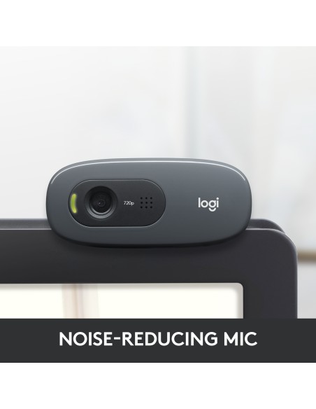 C270 HD cámara web 3 MP 1280 x 720 Pixeles USB 2.0 Negro