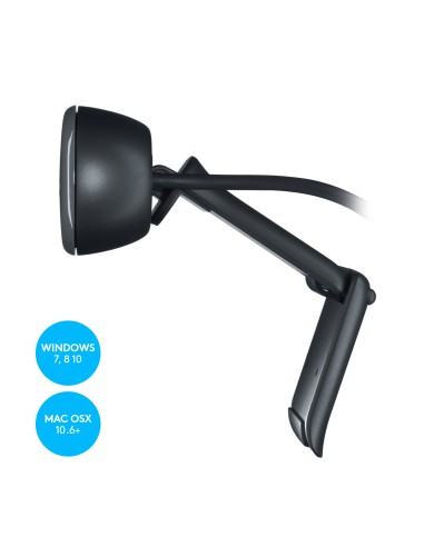 C270 HD cámara web 3 MP 1280 x 720 Pixeles USB 2.0 Negro