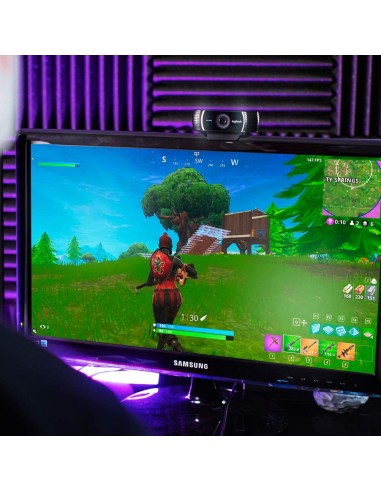 C922 Pro Stream cámara web 1920 x 1080 Pixeles USB Negro