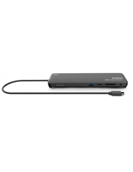TCD45UF base para portátil y replicador de puertos Alámbrico USB 3.2 Gen 1 (3.1 Gen 1) Type-C Negro