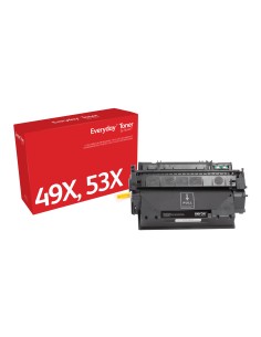 Everyday El tóner Everyday Negro de Xerox es compatible con HP 49X/53X (Q5949X/ Q7553X), High capacity