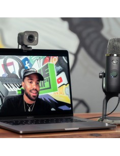 Stream?am cámara web 1920 x 1080 Pixeles USB 3.2 Gen 1 (3.1 Gen 1) Grafito 2