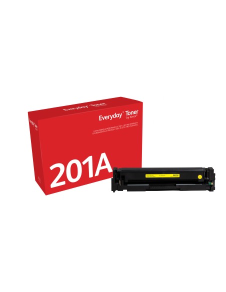 Everyday El tóner Everyday Amarillo de Xerox es compatible con HP 201A (CF402A/ CRG-045Y), Capacidad estándar