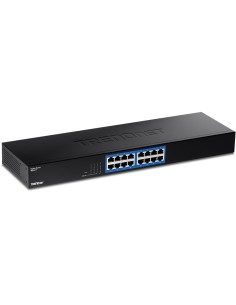 TEG-S17 switch Gigabit Ethernet (10/100/1000) Negro