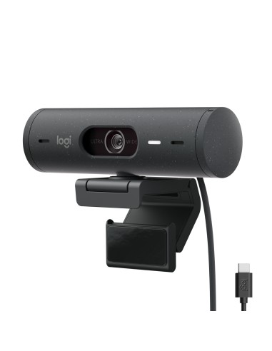 Brio 505 cámara web 4 MP 1920 x 1080 Pixeles USB Negro