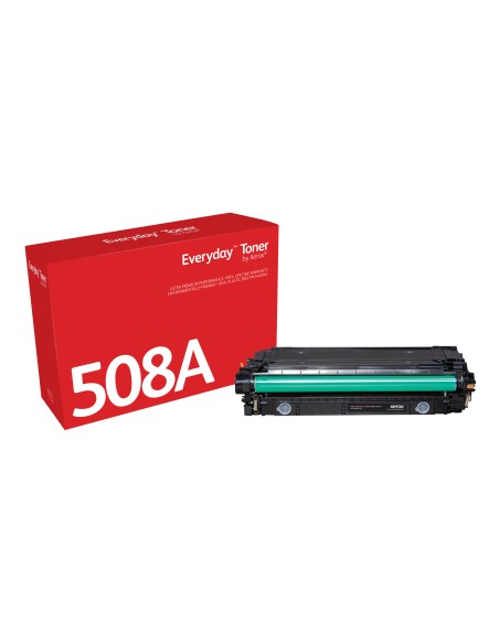 Everyday El tóner Everyday Negro de Xerox es compatible con HP 508A (CF360A/ CRG-040BK), Capacidad estándar