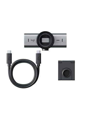 MX Brio 705 for Business cámara web 8,5 MP 4096 x 2160 Pixeles USB 3.2 Gen 1 (3.1 Gen 1) Aluminio, Negro