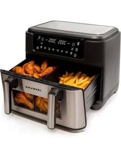 8426156019024 freidora Doble 10 L Independiente 2800 W Freidora de aire caliente Negro
