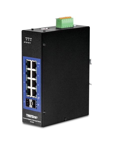 TI-G102i Gestionado L2 Gigabit Ethernet (10/100/1000) Negro