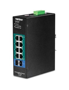 TI-PG102I switch Gestionado L2 Gigabit Ethernet (10/100/1000) Energía sobre Ethernet (PoE) Negro