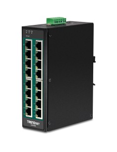 TI-PG160 switch No administrado Gigabit Ethernet (10/100/1000) Energía sobre Ethernet (PoE) Negro